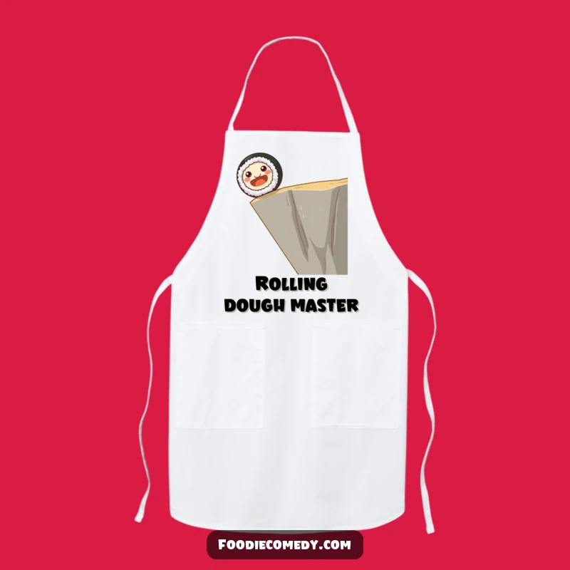 Funny Sushi Roll Apron - Hilarious Foodie Adventure Baking Gift