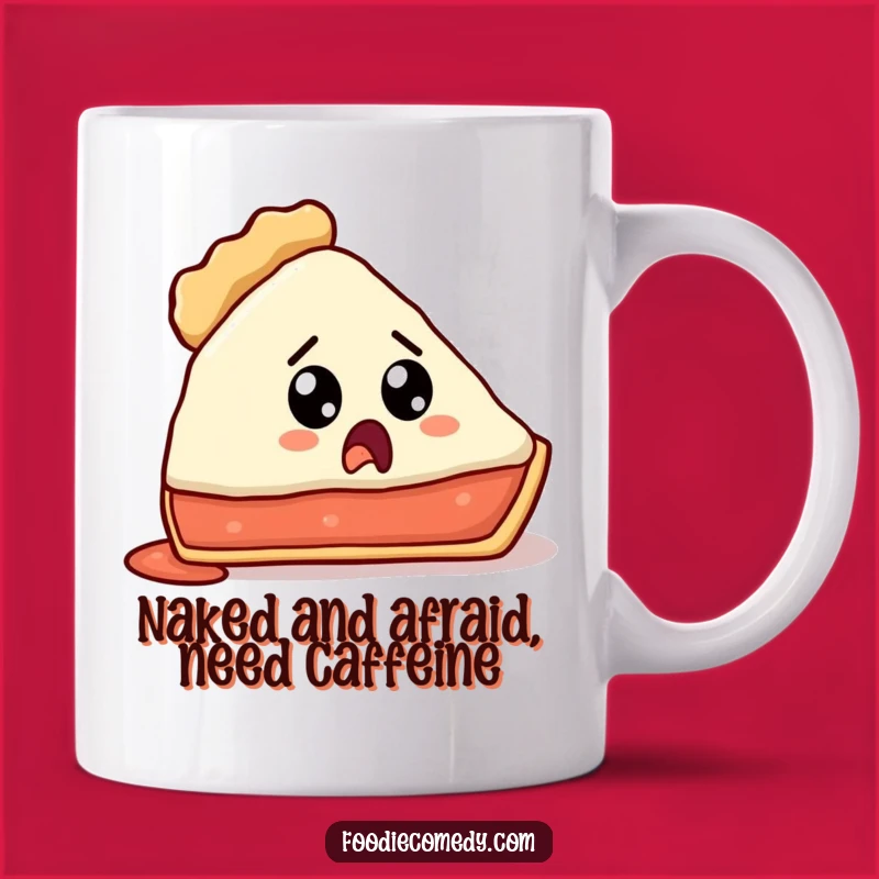 Funny Lost Crust Pie Slice Mug - A Hilarious Surprise Gift for Pie Lovers