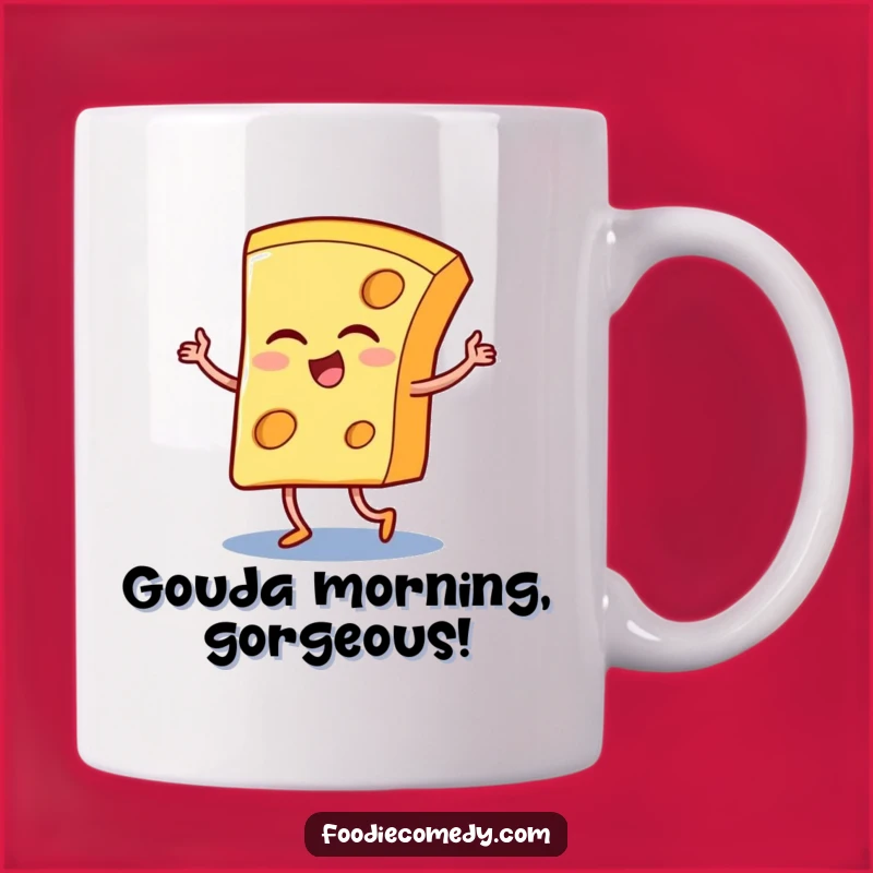Funny Tango Cheese Slice Mug: A Hilarious Culinary Dance Gift for Cheese Lovers