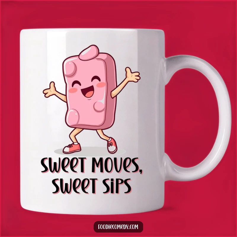 Funny Breakdance Candy Mug: Hilarious Sweet Treat for a Fun Gift!