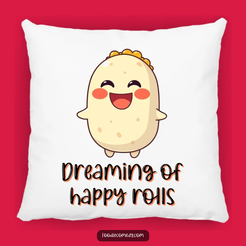 Funny Spinning Burrito Pillow - Cozy Comfort with a Spicy Twist