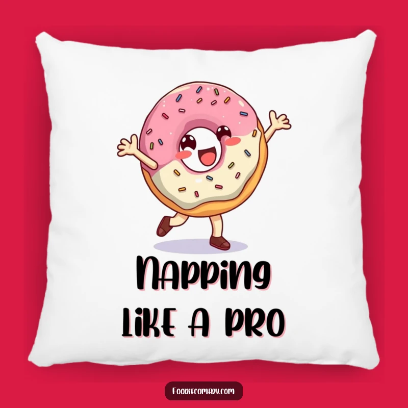 Funny Donut Breakdance Pillow: Snuggle Up with Sweet Moves and Hilarious Comfort