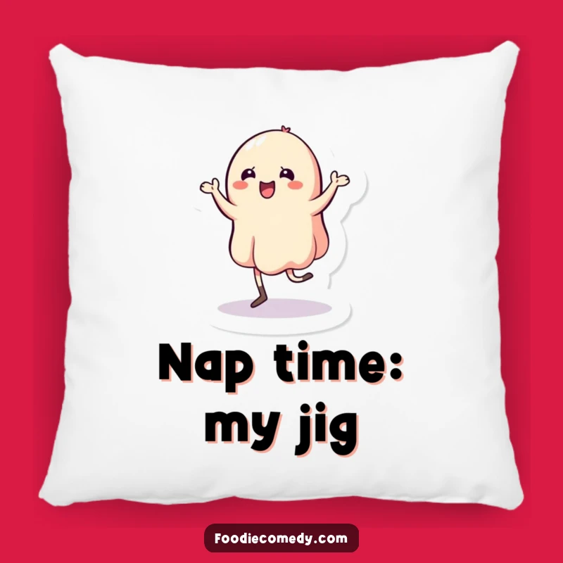 Funny Wobbly Jelly Jig Pillow: Cozy Comfort with a Wobble