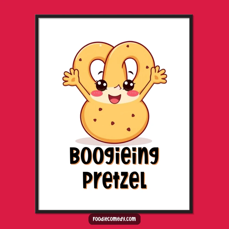 Funny Pretzel Boogie Digital Art - Instant Groove!