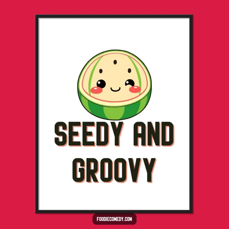 Funny Watermelon Slice Digital Art - Instant Summer Vibes!