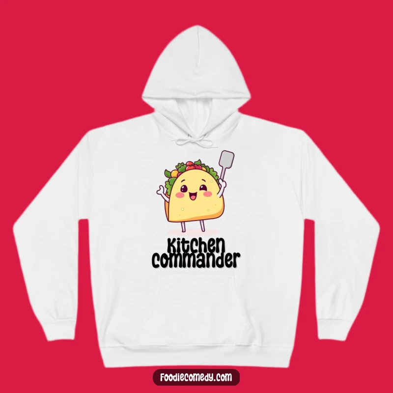 Cozy Funny Taco Chef Hoodie: Warm Foodie Sweatshirt, Ideal Gift for Taco Lovers