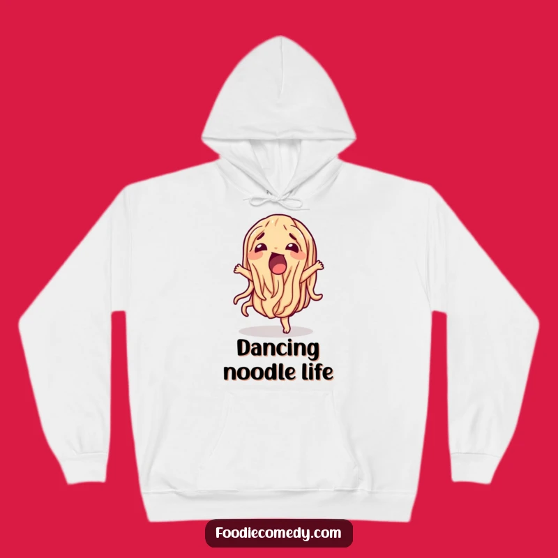 Cozy Funny Wiggling Noodle Hoodie - Stay Warm and Wiggle On