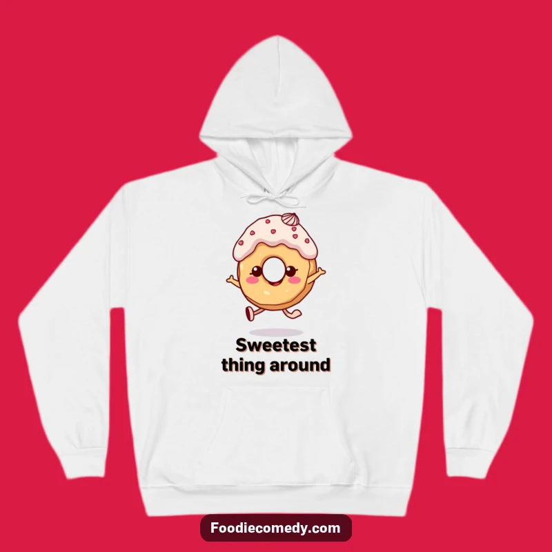 Funny Donut Skipping Hoodie: Stay Cozy and Sweet with This Hilarious Gift!