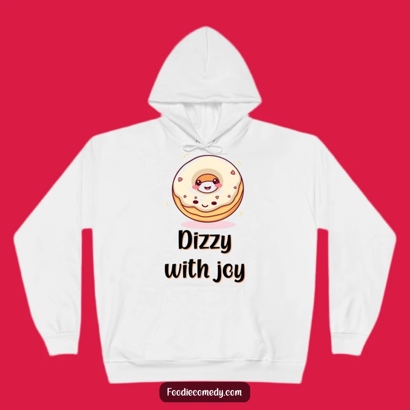 Funny Donut Spin Hoodie: Cozy and Whimsical Treat for Chilly Days