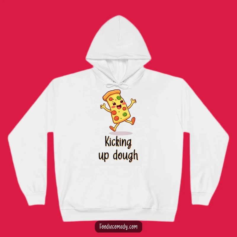 Funny Pizza Dancer Hoodie: Stay Warm with a Kicking Good Design!