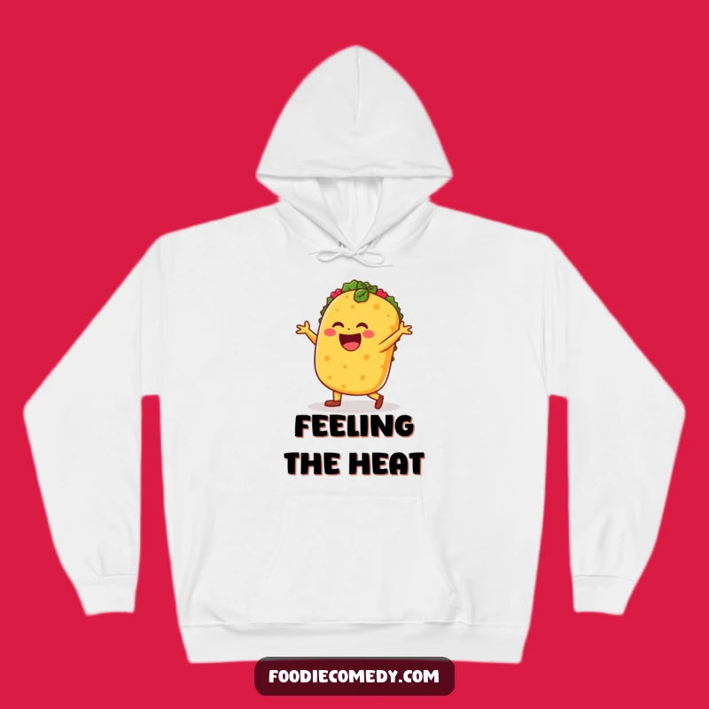 Funny Taco Salsa Dance Hoodie: Cozy Fiesta Wear, Great Gift