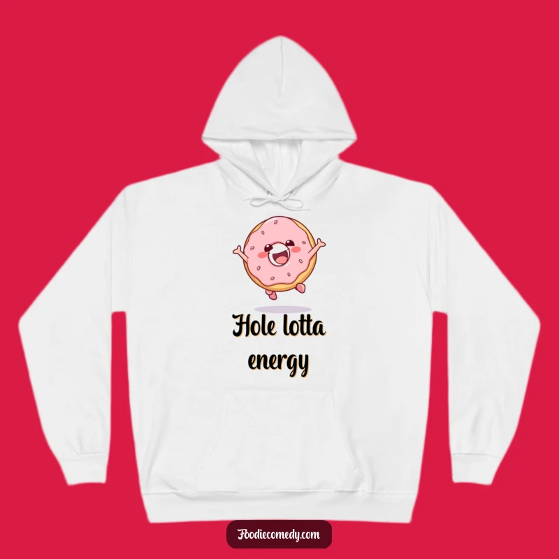Funny Donut Jump Hoodie: Cozy Up with this Playful and Hilarious Apparel!