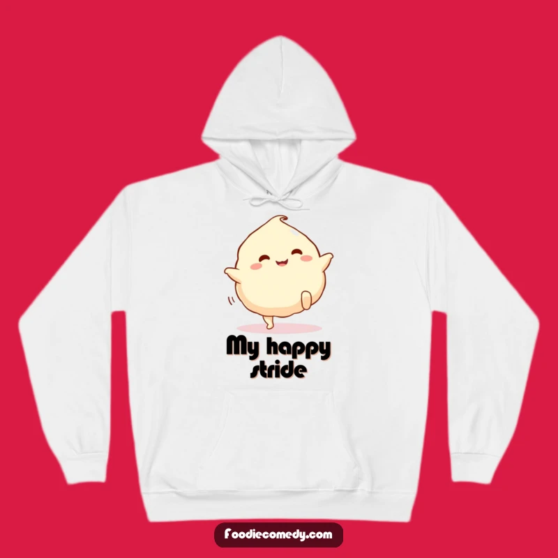 Funny Dumpling Kick Hoodie - Cozy Comfort with a Side of Cartoonish Kicking Fun