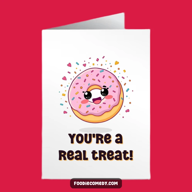 Free Printable Donut Confetti Congrats Card - Joyful Downloadable Art & DIY Gift