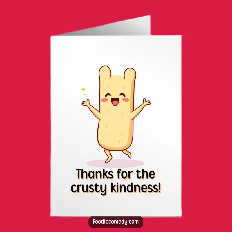 Free Printable Thank You Card: Beaming Baguette Charleston Thanks