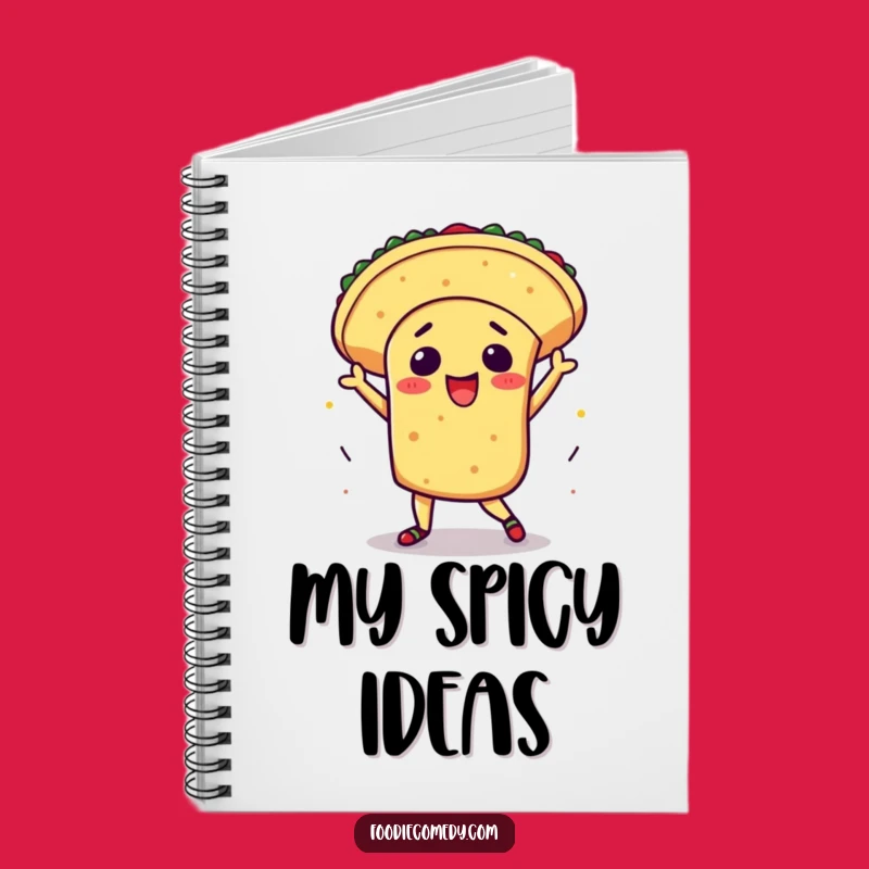 Funny Kawaii Taco Fiesta Notebook: Hilarious Journal for Party Planners