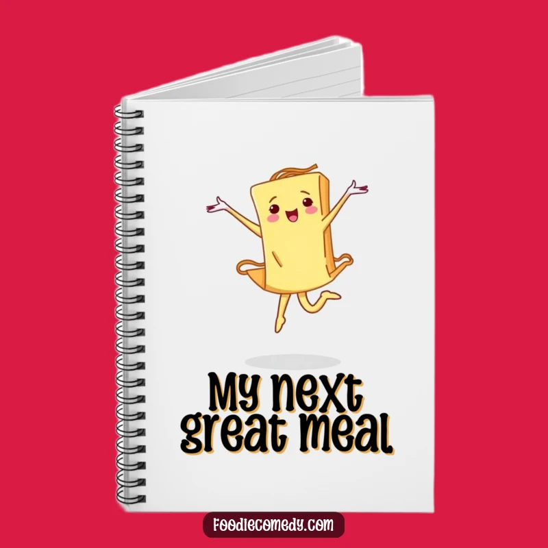 Funny Pasta Ballet Notebook: Jot Down Ideas with Determined Flair
