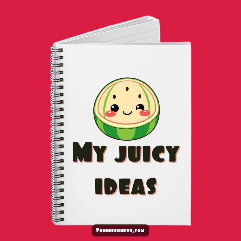 Funny Watermelon Slice Notebook - Jot Down Sweet Ideas!