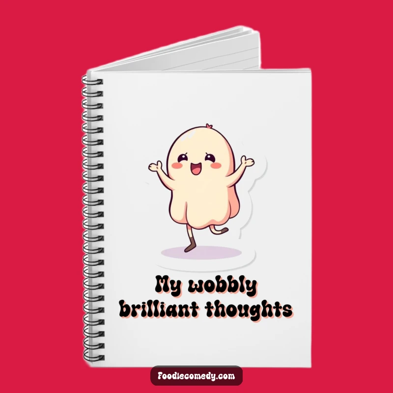 Funny Wobbly Jelly Jig Notebook: Jot Down Your Bounces