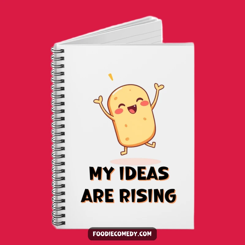 Funny Jigging Bread Roll Notebook: Capture Your Ideas with Bakery Zest