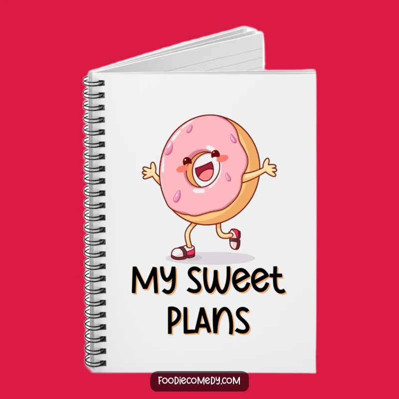Funny Donut Tap Dance Notebook: Jot Down Sweet Ideas, Perfect Gift