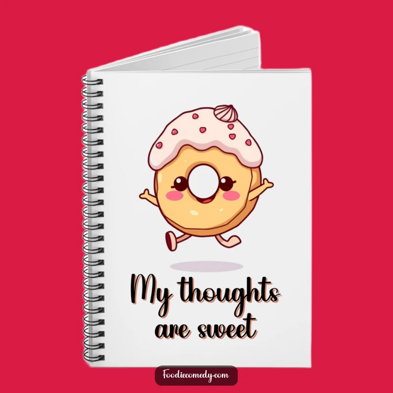 Funny Donut Skipping Notebook: Write Your Sweetest Thoughts!