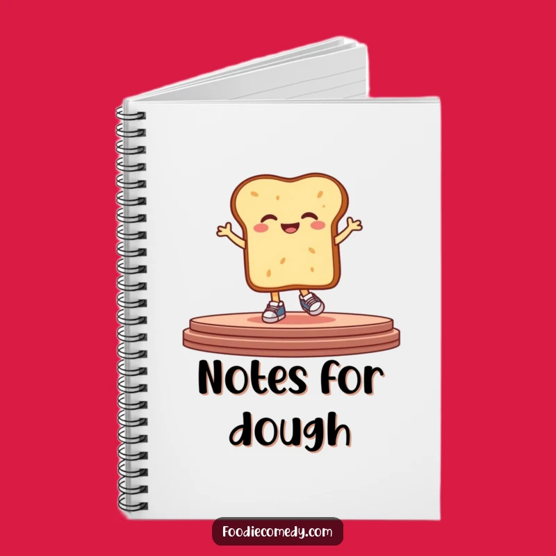 Funny Bread Hop Notebook: Giggling Starchy Character Journal, Perfect Humorous Gift