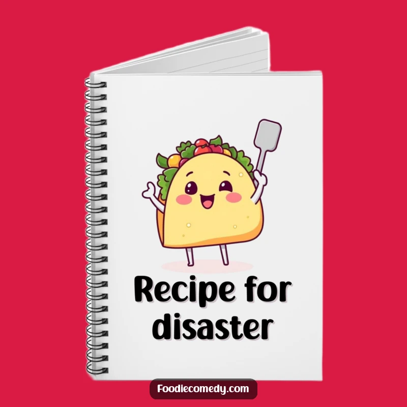Funny Taco Chef Notebook: Journal for Foodies, Perfect Taco Lover Funny Gift