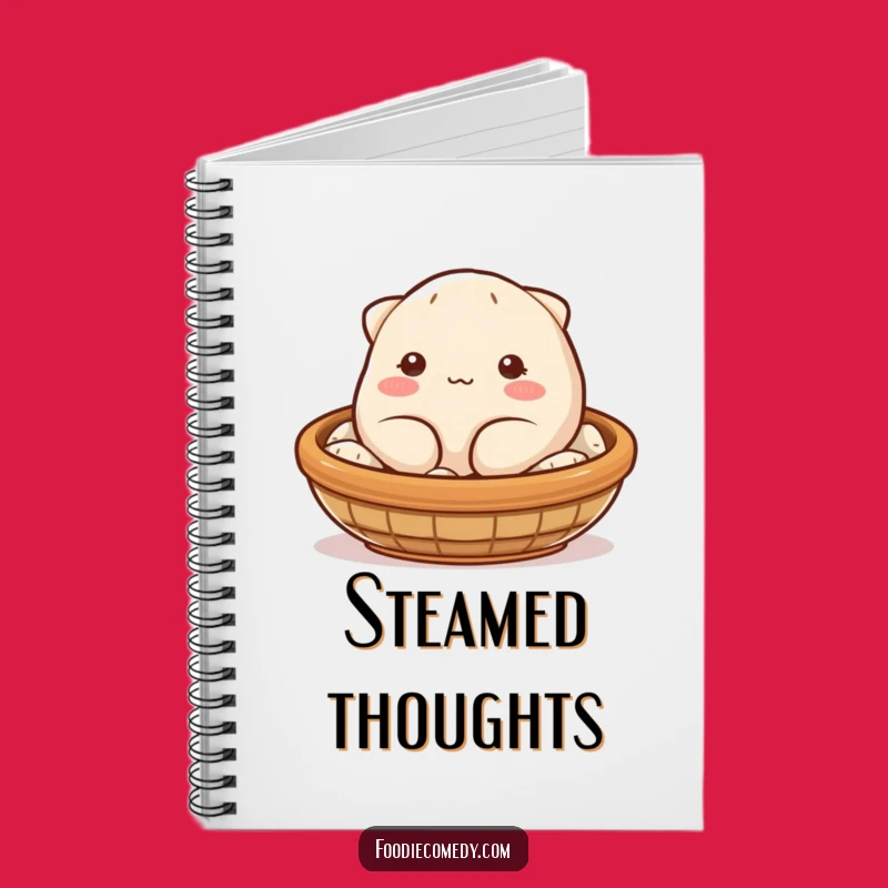 Funny Dumpling Wink Notebook: Plump Character Journal, Perfect Humorous Gift