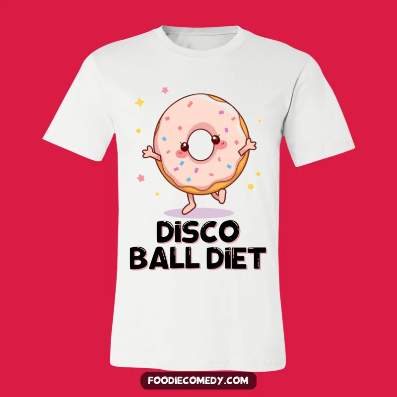 Funny Donut Disco Dancer T-Shirt: Unleash Your Inner Groovy Fun!