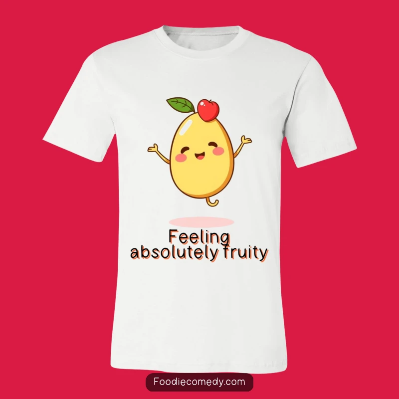 Funny Fruit Jig T-Shirt: Hilarious Produce Tee for the Energetic!