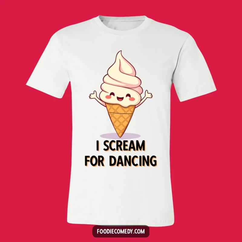 Funny Ice Cream Boogie T-Shirt: Hilarious Dessert Tee for the Fun-Loving!