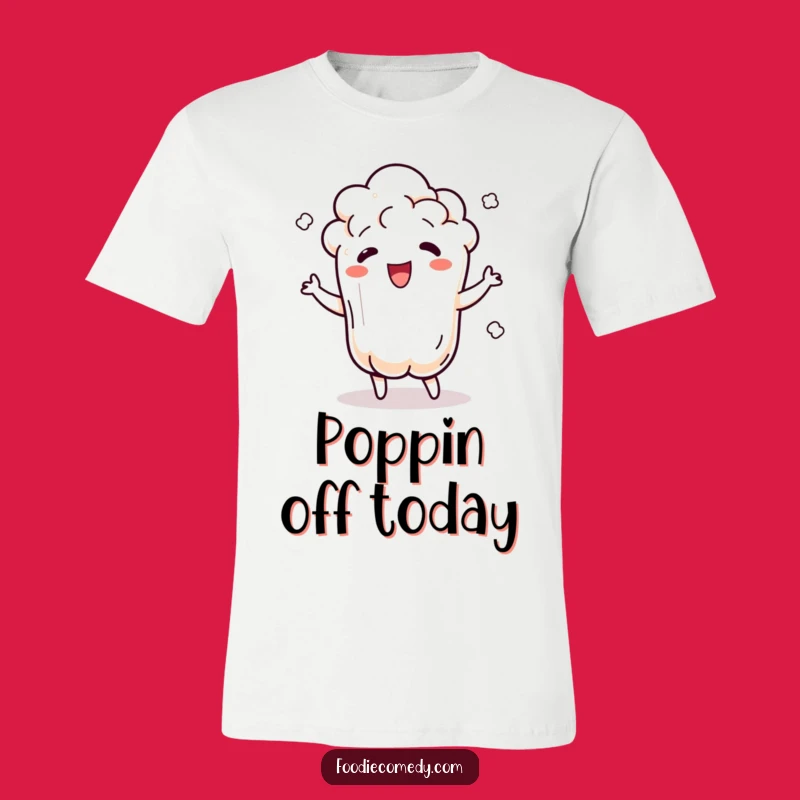 Funny Popcorn Kernel T-Shirt - Wear the Beat!