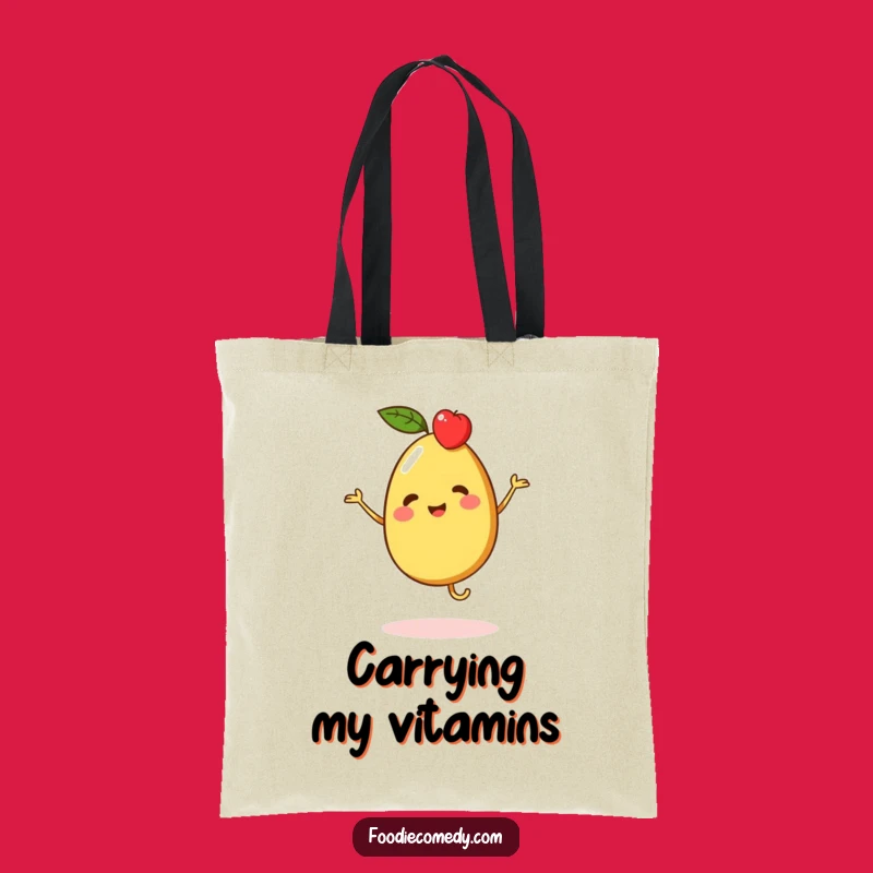 Funny Fruit Jig Tote Bag: Carry Your Freshness with this Hilarious Accessory!