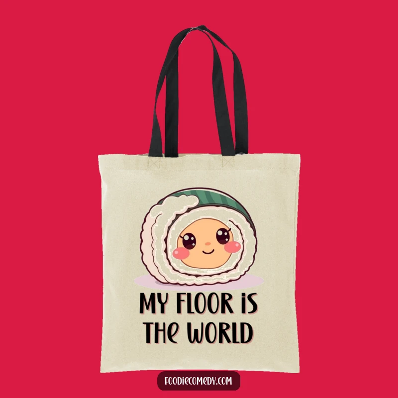 Funny Sushi Roll Tote Bag - Carry Your Essentials with Comical Flair