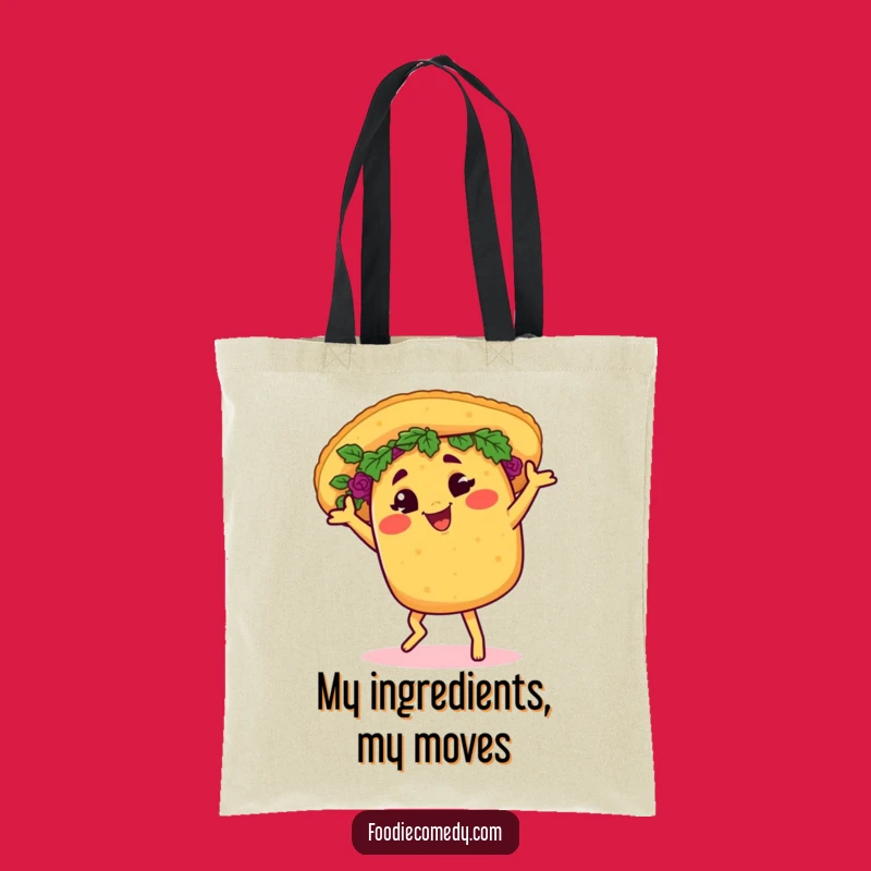 Funny Taco Salsa Tote Bag: Hilarious Carry-All for Fiesta Fun