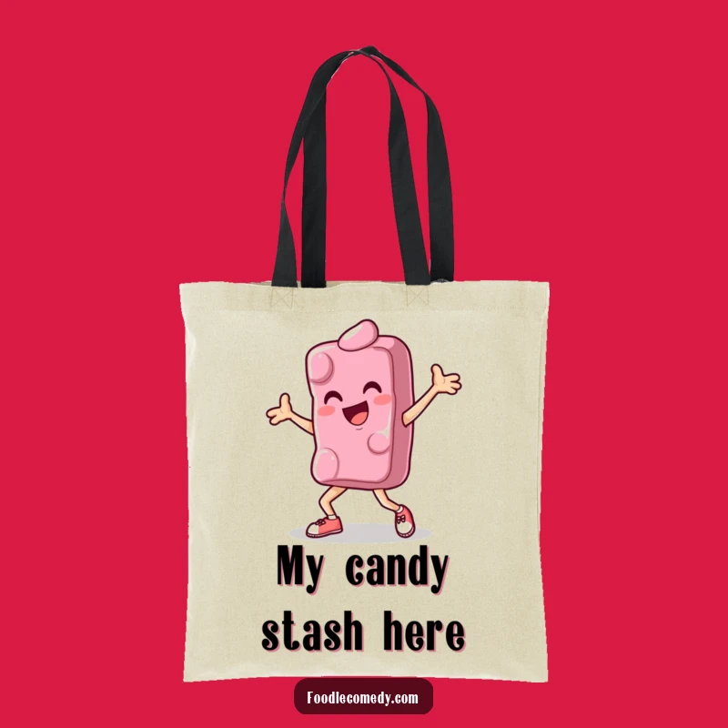 Funny Breakdance Candy Tote Bag: Carry Your Sweet Style Anywhere!